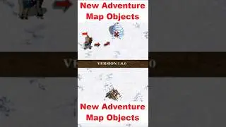 Патч 1.8.0: Новые объекты на карте приключений #heroes3 #gaming #homm3 #hota #bulwark