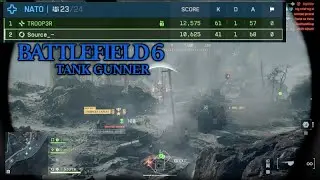 Battlefield 6 Beta Gameplay - Tank Gunner