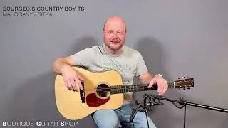 Bourgeois Country Boy Touchstone Dread at Boutique Guitar Shop