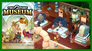 Our first ICE exhibits! Unlocking a NEW museum?! - Two Point Museum EP:2
