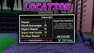 Shipwright Teacher and Ship Repair Location | Blox Fruits Tutorial