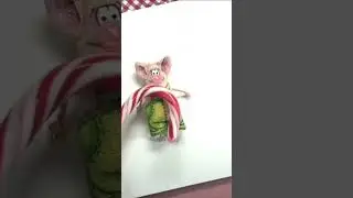 3d Cross Stitch Toy. #flosstube #刺繍 #crossstitch #diy #handmade #pig #xstitchlittlestories