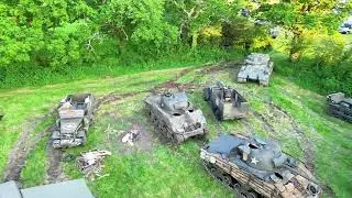 Anonymous UAV - The Overlord Show - D-Day - Denmead - Drone POV