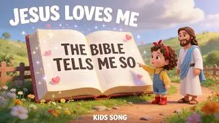 Jesus Loves Me (Kids Bible Song) | Animated Christian Song for Children