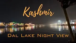 Dal Lake Night Boat Ride | Golden Lake Srinagar | Shikara, Lights & Stillness #dallake