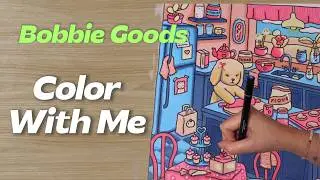 Color with Me 🌼🍪 Bobbie Goods~How to Draw Super Cute Things~Baking in the Kitchen (Relaxing Music)