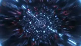 3D Tunnel Visualizer Background Effects - A Journey Through Sound & Vision