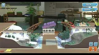 Bridge Constructor Studio - Northern Light Fjord - Bumpy Roads (Golden Screw Obtained)