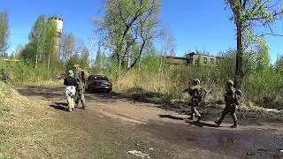 Белогория.  Район 4-32. Жители недовольны зверствами миссии SFBE