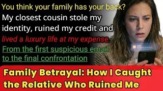 Family Betrayal: How I Caught the Relative Who Ruined Me | Cousin stole my money