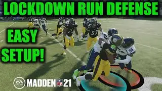 HOW TO STOP ANY RUN IN MADDEN 21 WITH AN EASY SETUP! LOCKDOWN RUN DEFENSE! MADDEN 21 NFL TIPS