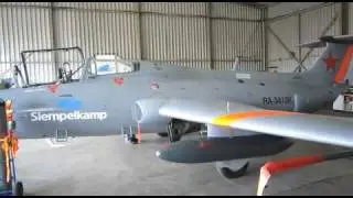 german air-ace walter eichhorn on L-29