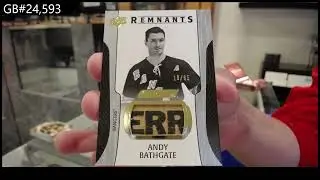 GB #24,593 - Распаковка коробки Upper Deck Engrained Icons Hockey 5 сезона 2024-25