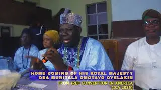Home coming of Aree of IREE from the  ICA convention in USA .