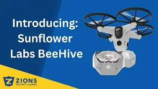 Introducing the Alarm.com Sunflower Labs Beehive Integration Live Drone Security Guard