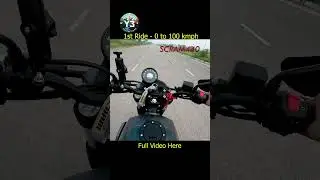 Royal Enfield Scram 440 | 0 to 100 kmph