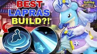 This Is Still the Best Build to Carry Games with LAPRAS | Water Pulse + Ice Beam | Pokemon Unite