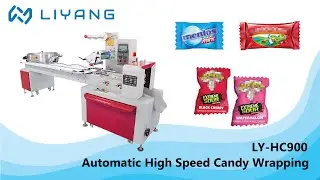 Automatic High Speed Candy Wrapping Machine