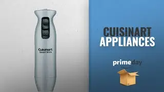 Cuisinart Appliances Prime Day Deals: Cuisinart CSB-75BC Smart Stick 200 Watt 2 Speed Hand Blender,
