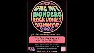 Rock Voices Brooklyn Heights Summer One Hits Concert August  9, 2025