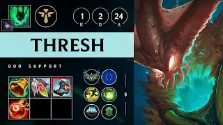 Thresh Support vs Blitzcrank - EUW Challenger Patch 25.17