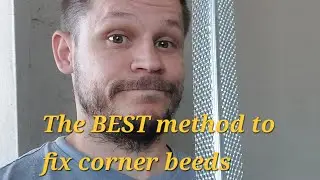 SOLID PLASTERING. How to float and set corner beeds.