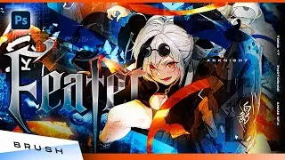 Photoshop Editing - Anime Gfx Brush Style - Gfx Idea