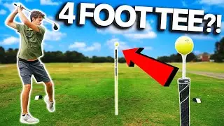 Playing With WORLD&rsquo;S BIGGEST GOLF TEE | GM GOLF