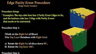 Rubik's Cube Edge Parity Voodoo Tutorial