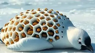 The Incredible Rescue: Penguin Battling Barnacle Invasion Triumphs!