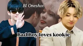 Bad Boy loves Kookie 🤭💖 Taekook Bl Oneshot 🍿🎥 Taekook Hindi dubbed 💚💜