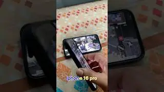 CODM Test iPhone 15 Plus vs iphone 16 pro #codm #cod