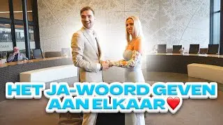 WIJ GEVEN HET JA-WOORD AAN ELKAAR!❤️👫