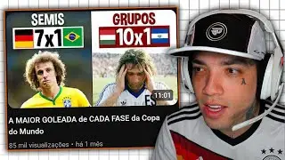 as MAIORES HUMILHAÇÕES da história da COPA DO MUNDO