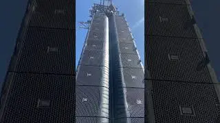 Flying JBL VTX system Central Park for Global Citizen #concerts #newyorkcity #stories  #jblpro