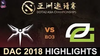 Mineski vs Optic DAC 2018 Major Highlights Dota 2 by Time 2 Dota #dota2