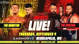 The Nemeths v The System / Tag Team Match / TNA iMPACT Taping Minneapolis 2025 Night 1 / WWE 2K25