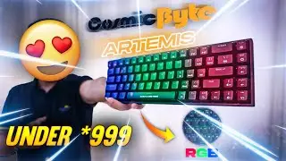 Tiny Mechanical Gaming Keyboard is Here! Cosmic Bite Artemis CB-GK-23 | RGB 68 Key