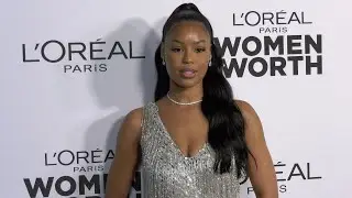 Teaira Walker 2023 L&rsquo;Or&eacute;al Paris&rsquo; Women of Worth Gala Black Carpet Fashion