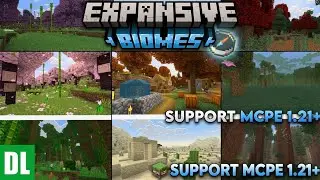 🌍 Th&ecirc;m H&agrave;ng Tấn Quần X&atilde; Mới Cực Đẹp Với Addon Expansive Biomes | Minecraft PE 1.21+