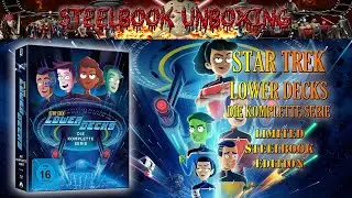 Unboxing - STAR TREK: LOWER DECKS - Die komplette Seire - Steelbook