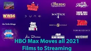 Warner Brothers sends all 2021 films to HBO Max