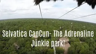 INSANE 2 MILE ZIPLINE-Selvatica Cancun | Rivers Across Oceans