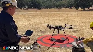 New drone technology helps fight fires