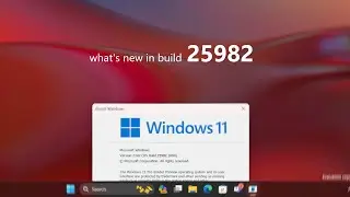 Windows 11 Canary build 25982 and what's new - Copilot at last!
