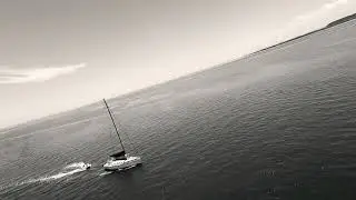 Sailing Moreton Bay,  Peel Island and Horseshoe Bay.
