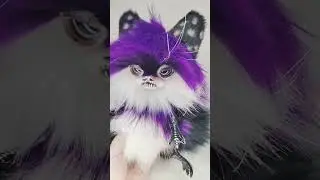 Cute Grumpy Cat art doll 🖤💀 zombie Loth Cat 🖤💀 Star Wars 🖤 #lothcat #grumpycat #starwars #zombiecat