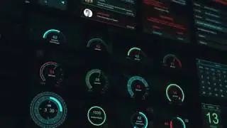 Infographic HUD set
