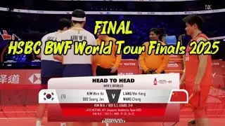 HSBC BWF World Finals 2025 | Kim/Seo (KOR) [1] vs Liang/Wang (CHN) [5] FINAL