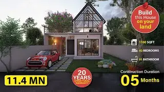 Garden House Design By Ark Construction | Modern House Design 2023 | House Plans Sri Lanka